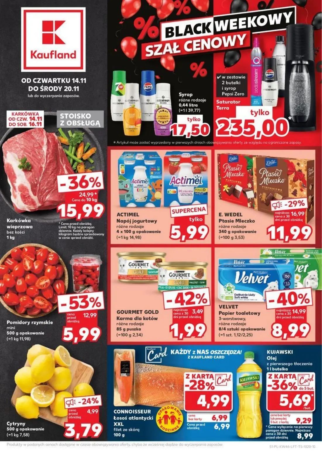 gazetka promocyjna Kaufland BlackWeekowy szał cenowy - Strona 1