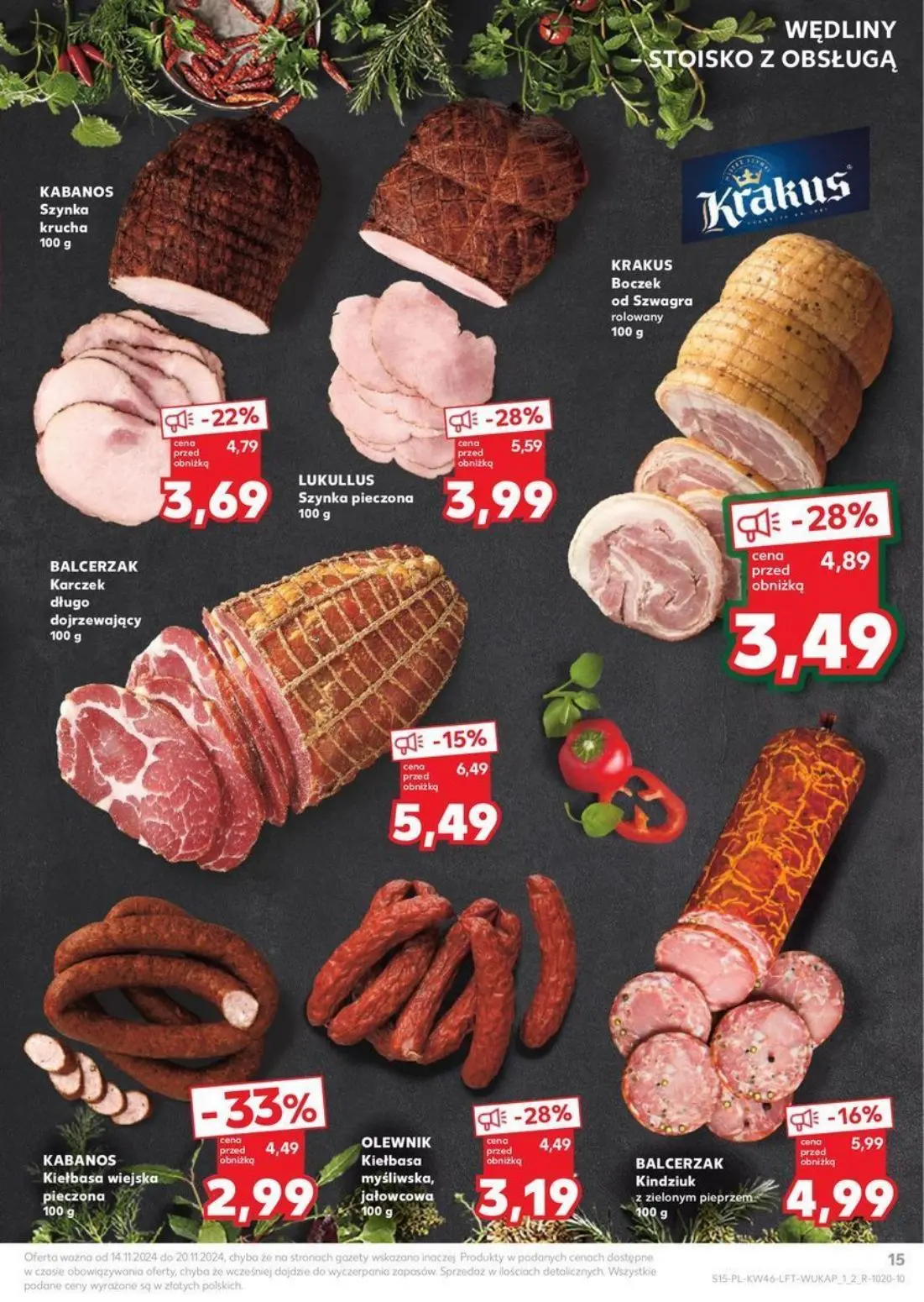 gazetka promocyjna Kaufland BlackWeekowy szał cenowy - Strona 15