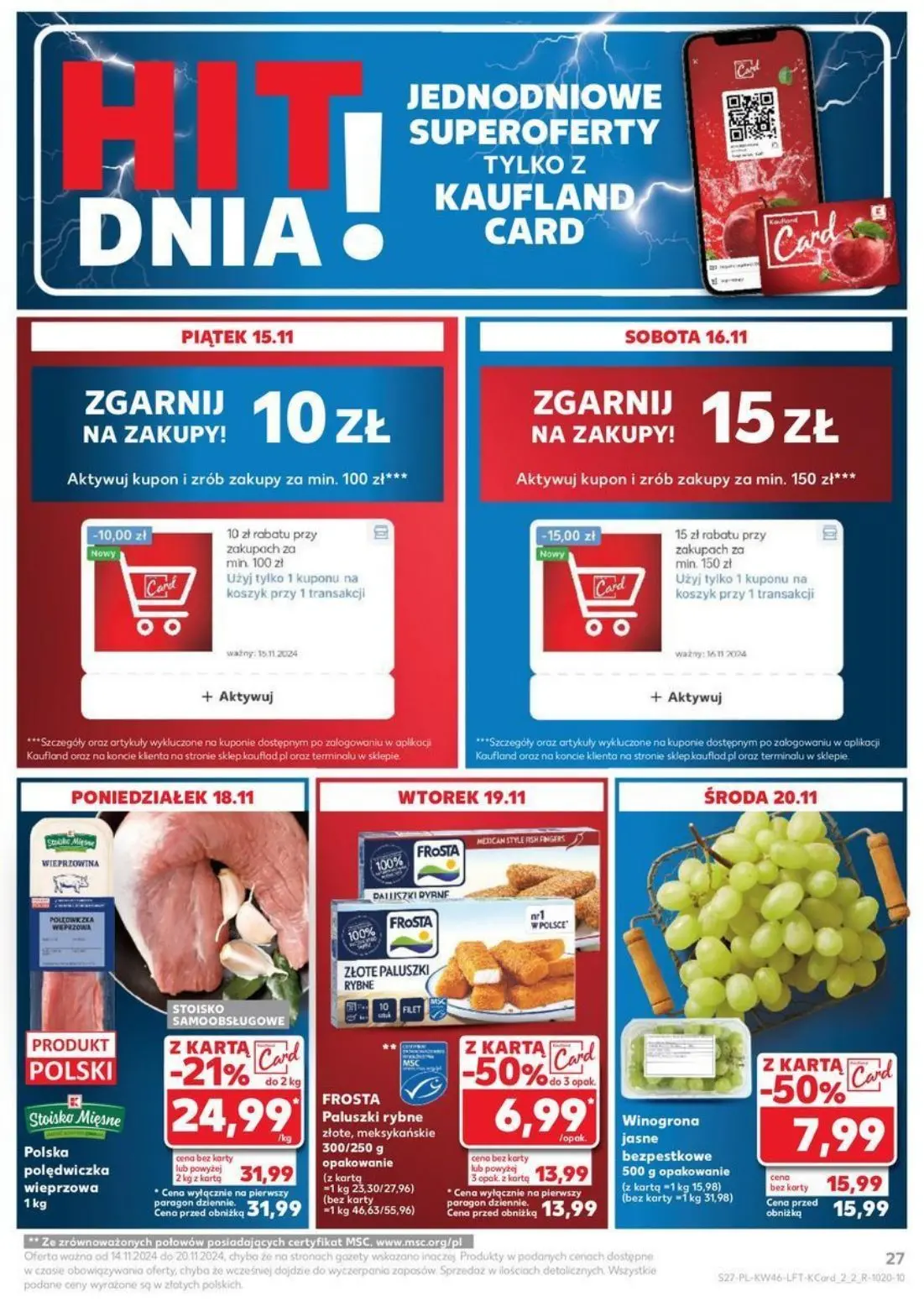 gazetka promocyjna Kaufland BlackWeekowy szał cenowy - Strona 27