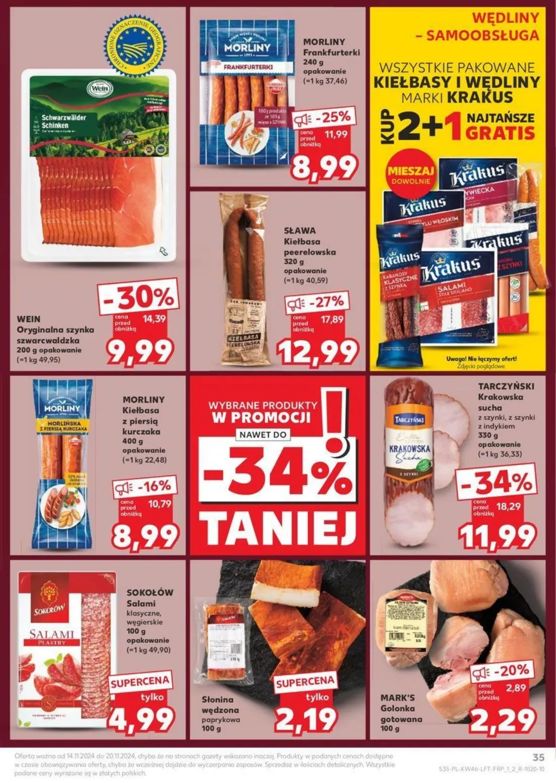 gazetka promocyjna Kaufland BlackWeekowy szał cenowy - Strona 35