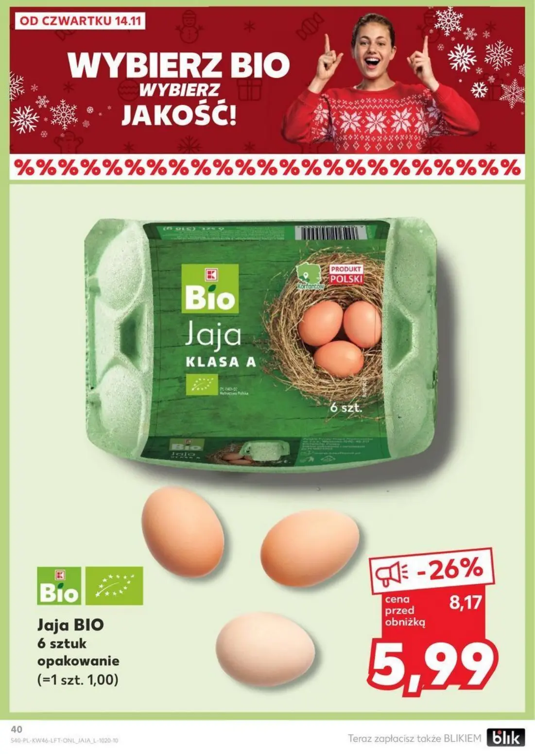 gazetka promocyjna Kaufland BlackWeekowy szał cenowy - Strona 40