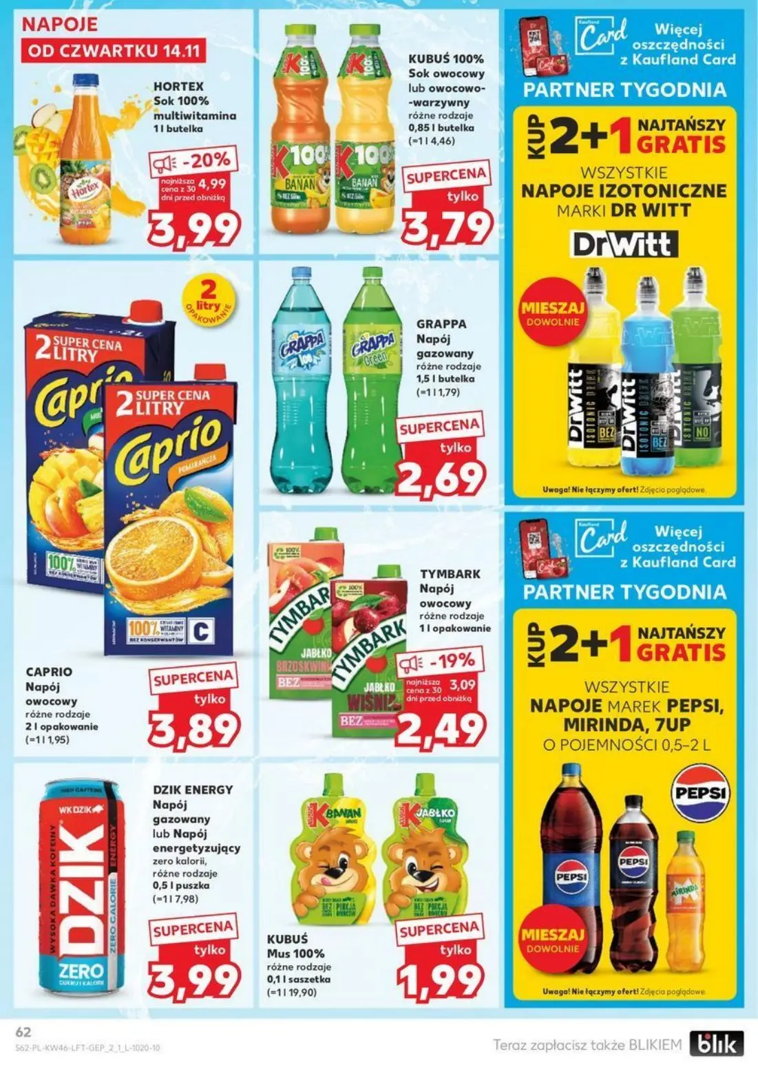 gazetka promocyjna Kaufland BlackWeekowy szał cenowy - Strona 62