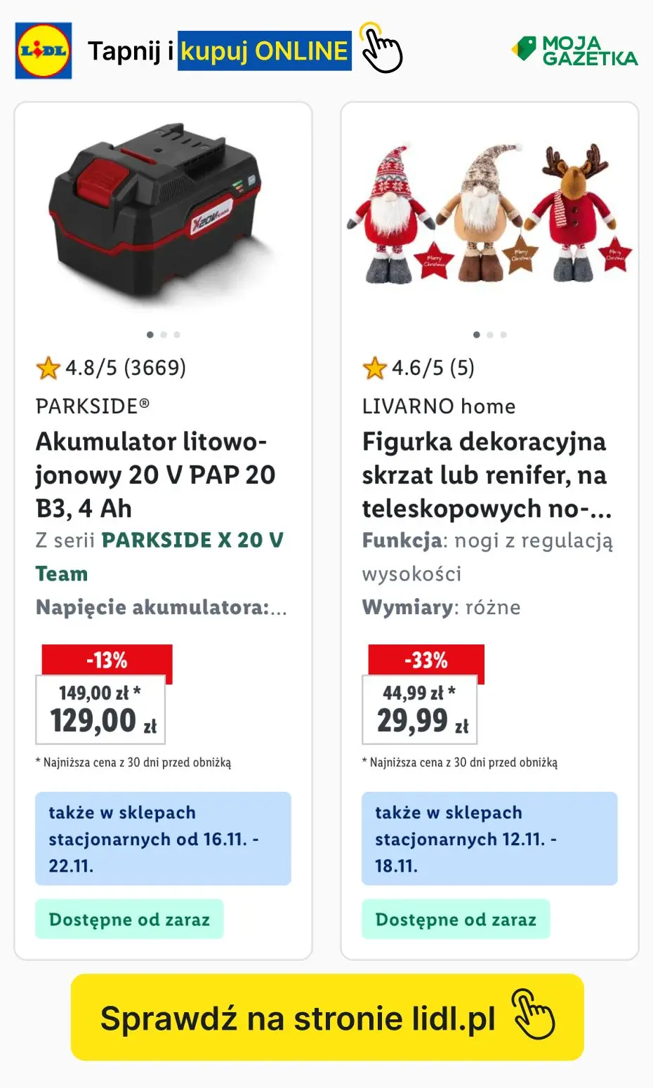 gazetka promocyjna LIDL Przeceny do -60%! - Strona 2