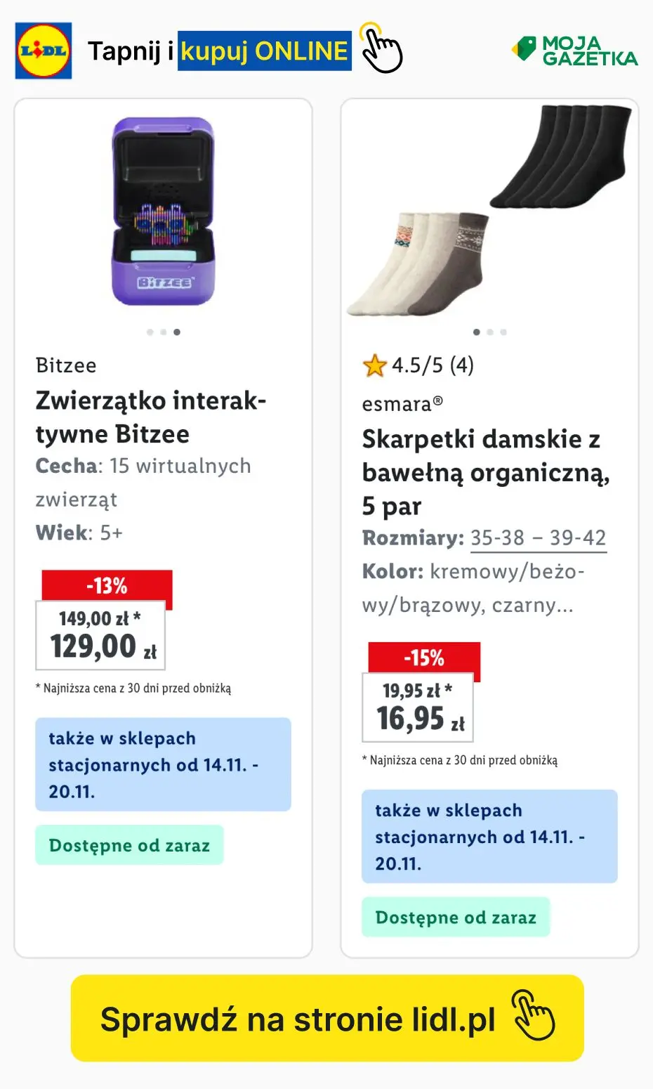 gazetka promocyjna LIDL Przeceny do -60%! - Strona 3