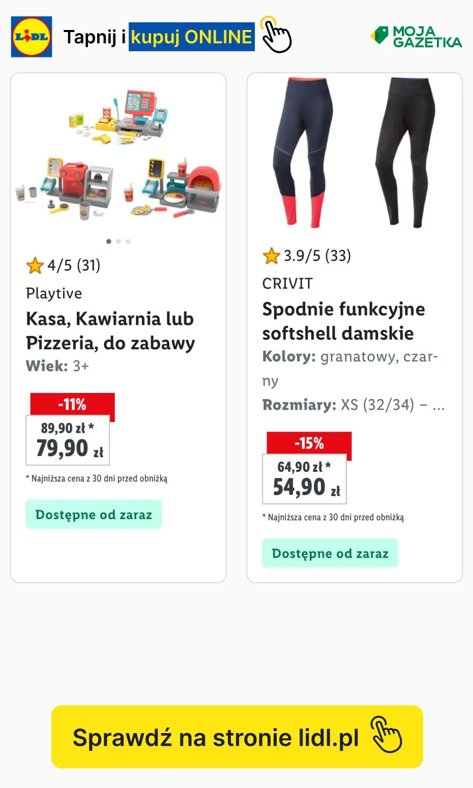 gazetka promocyjna LIDL Przeceny do -60%! - Strona 4