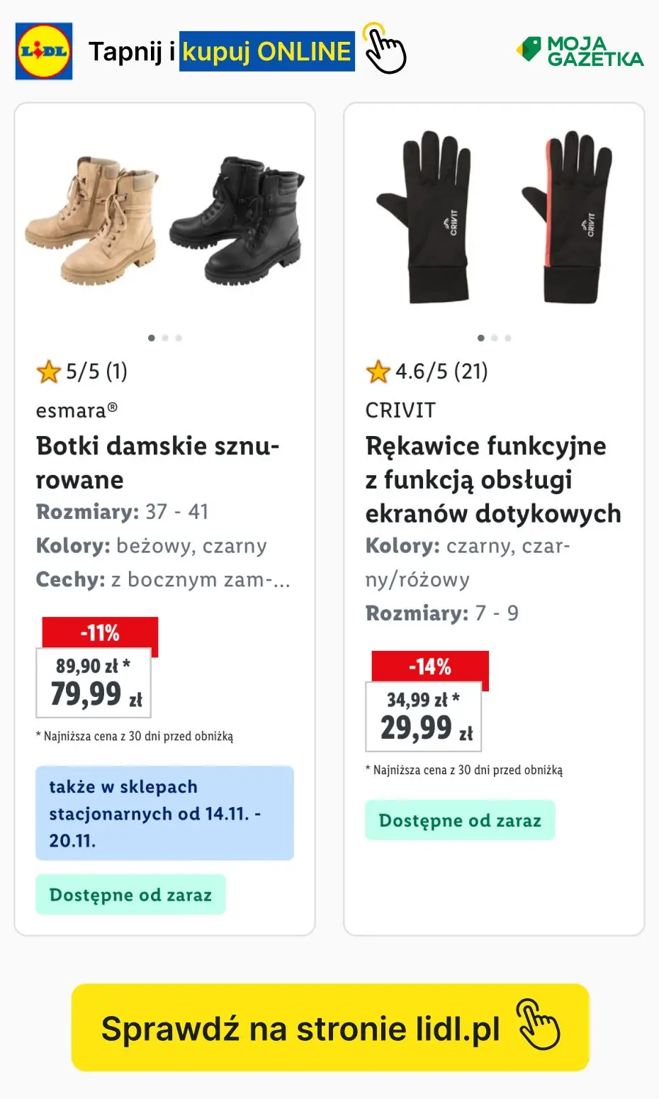 gazetka promocyjna LIDL Przeceny do -60%! - Strona 5