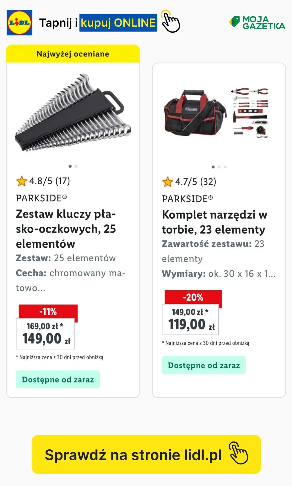 gazetka promocyjna LIDL Przeceny do -60%! - Strona 7