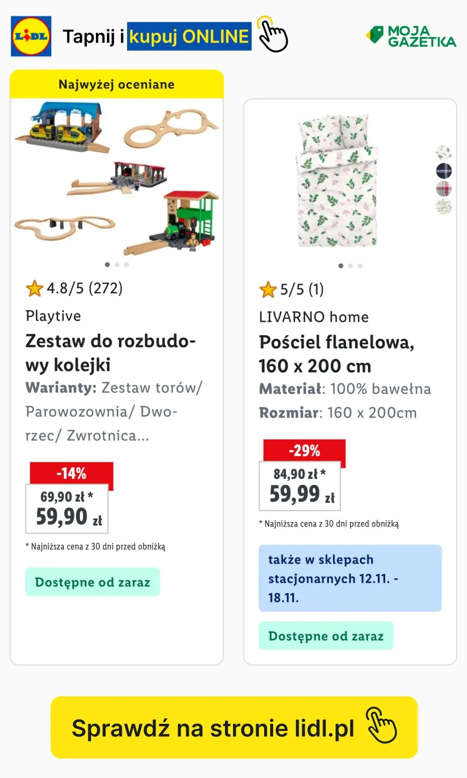 gazetka promocyjna LIDL Przeceny do -60%! - Strona 9