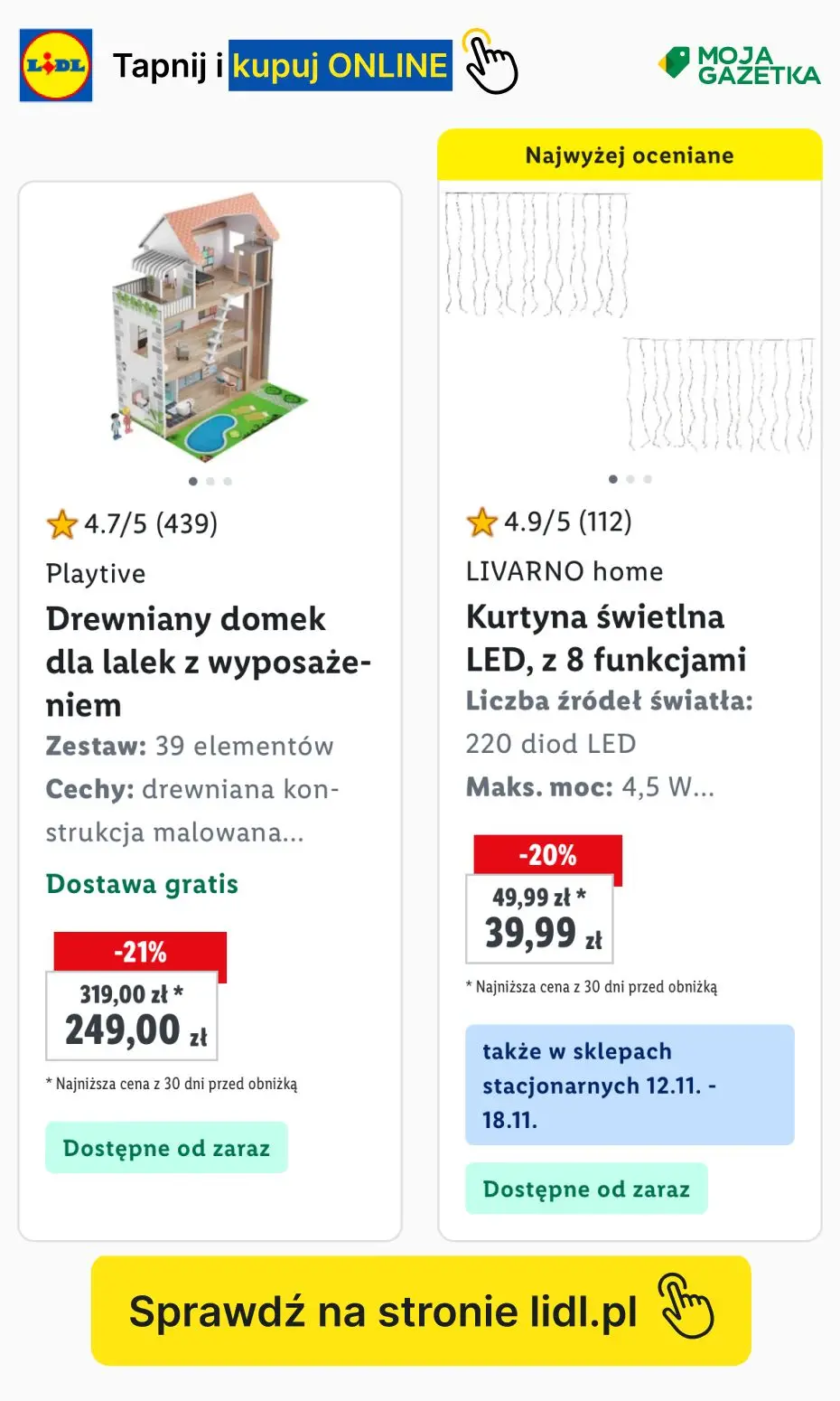 gazetka promocyjna LIDL Przeceny do -60%! - Strona 11