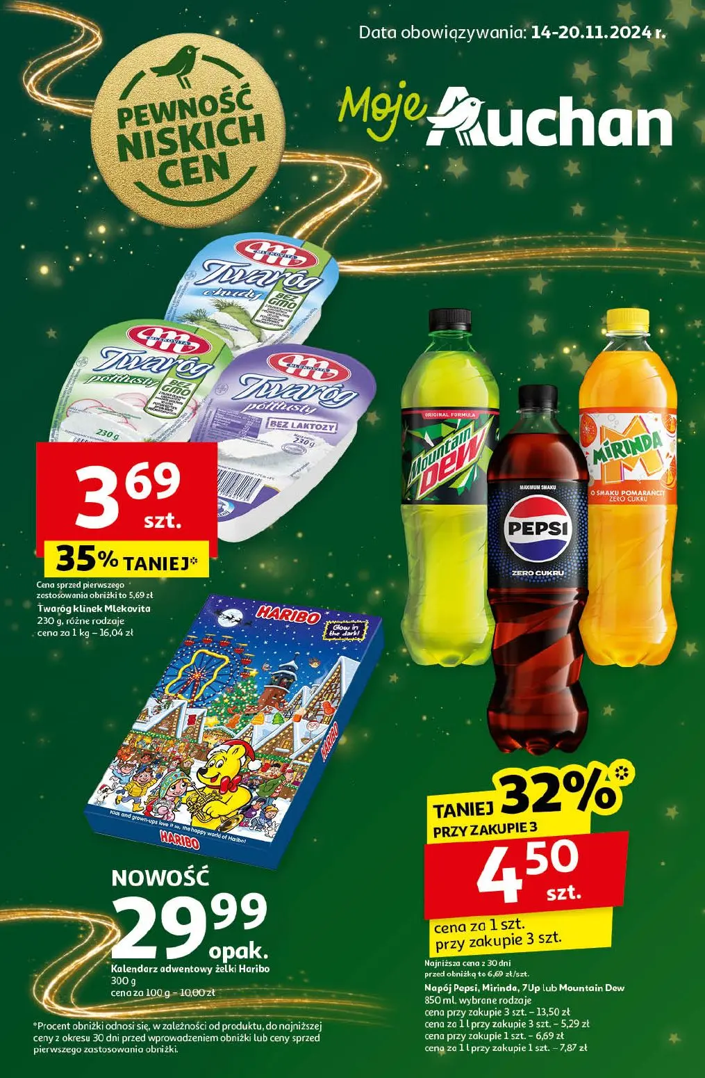 gazetka promocyjna Moje Auchan Pewność niskich cen - Strona 1