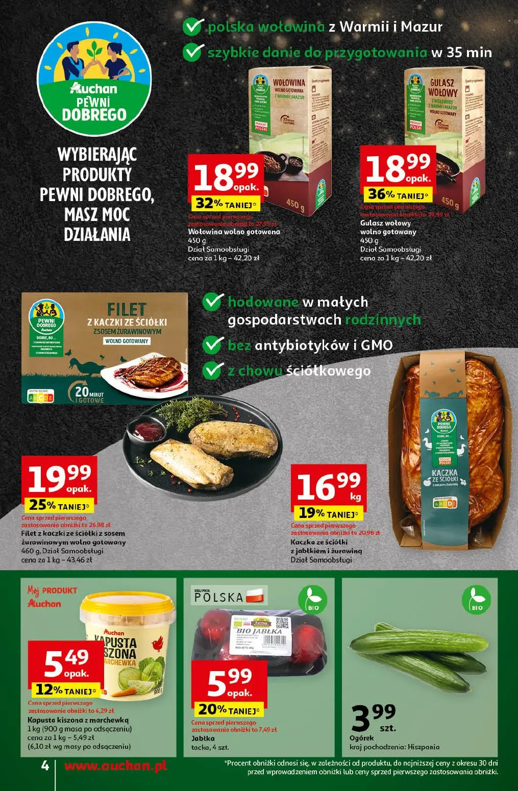 gazetka promocyjna Moje Auchan Pewność niskich cen - Strona 6