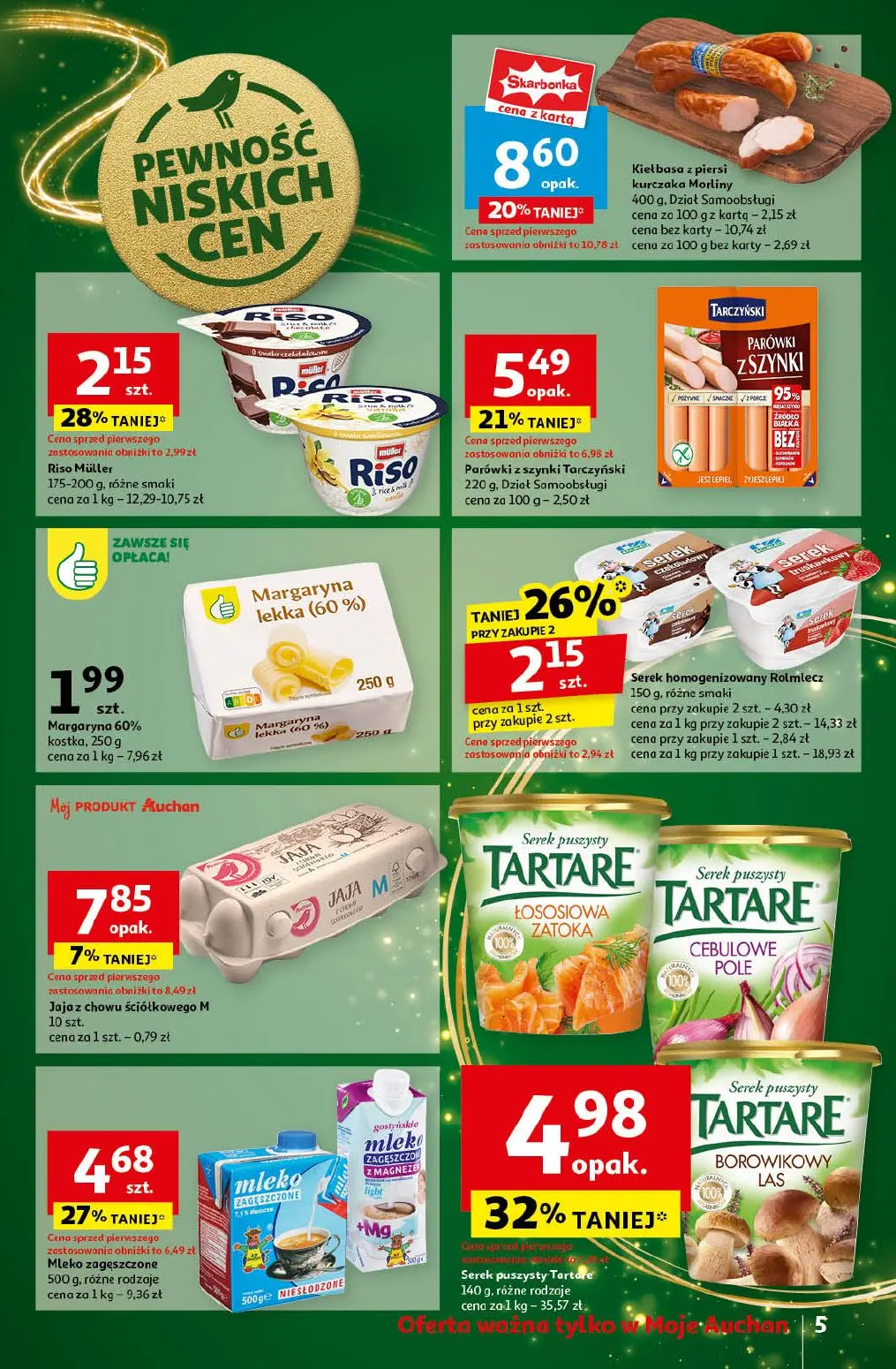 gazetka promocyjna Moje Auchan Pewność niskich cen - Strona 7