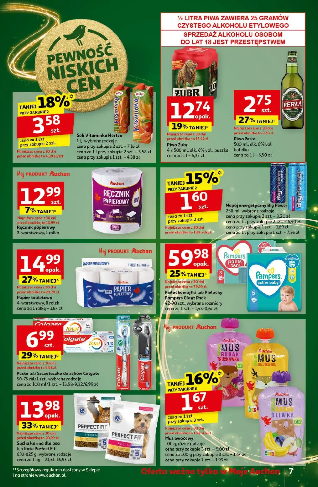 gazetka promocyjna Moje Auchan Pewność niskich cen - Strona 9