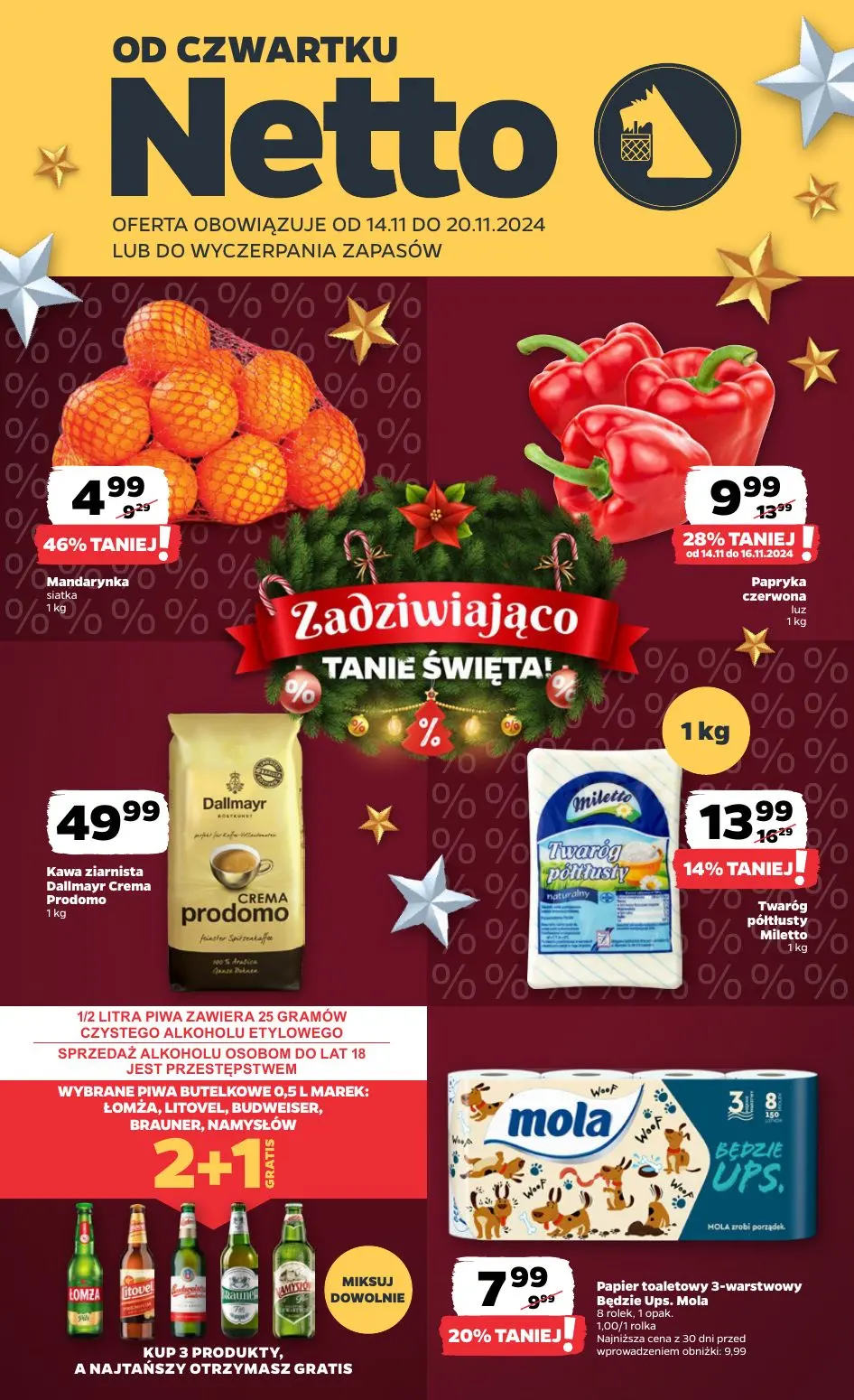 gazetka promocyjna NETTO Oferta od czwartku - Strona 1