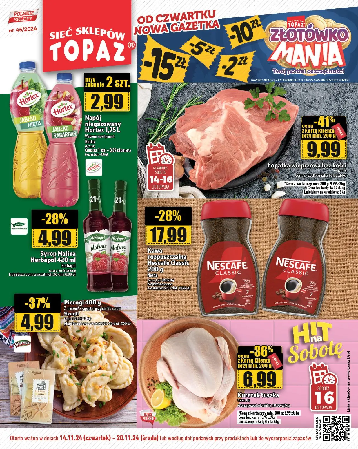 gazetka promocyjna Topaz Mrozimy ceny - Strona 1