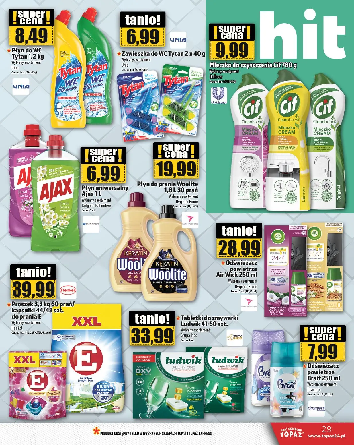 gazetka promocyjna Topaz Ogólna - Strona 29