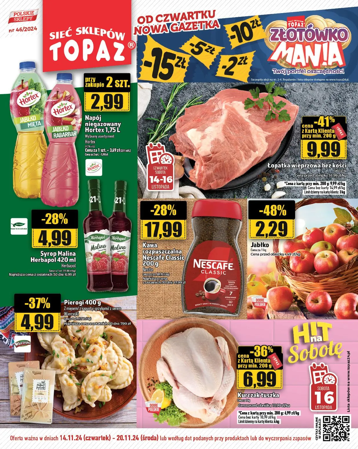 gazetka promocyjna Topaz Warszawa - Strona 1