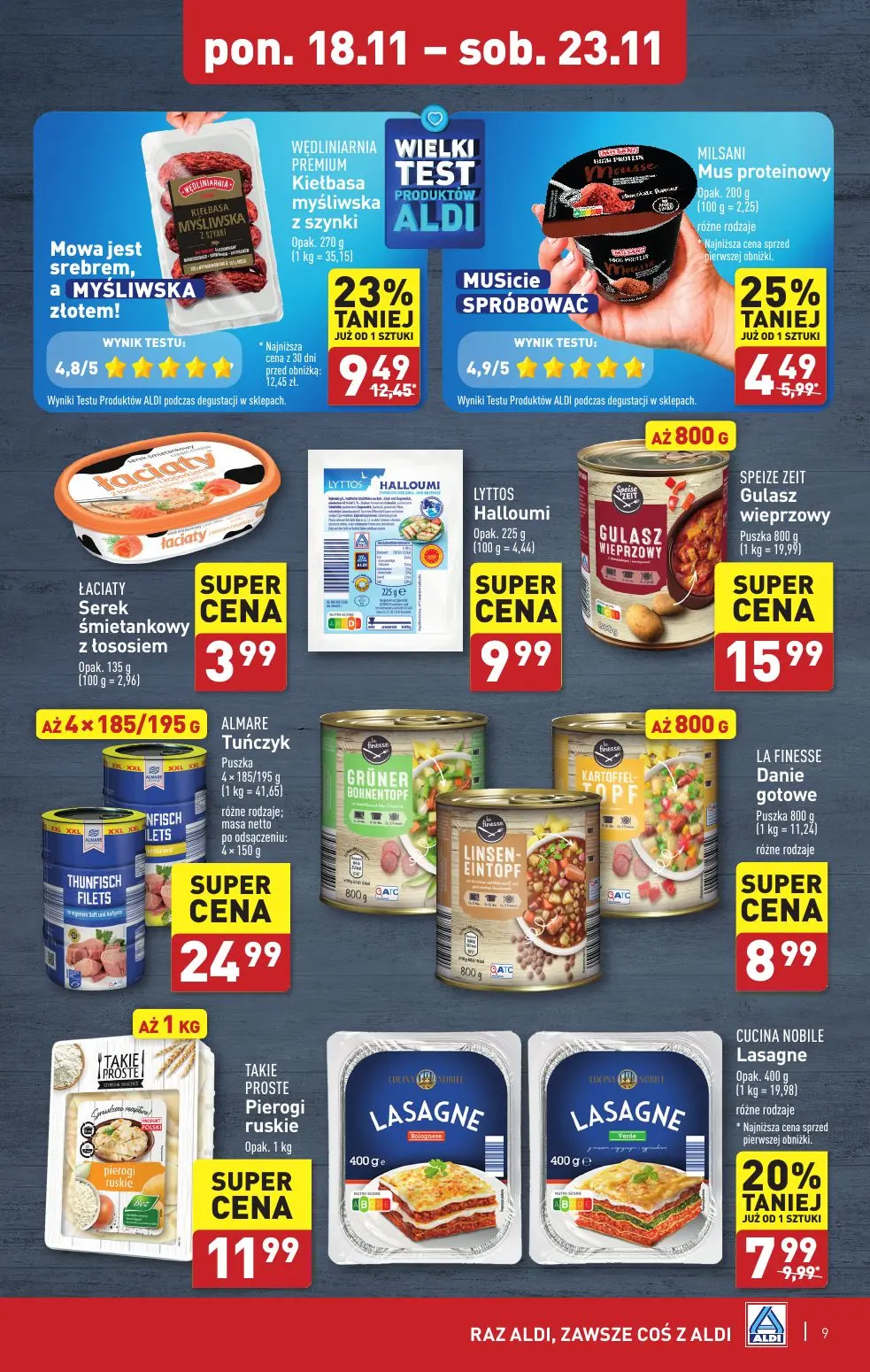 gazetka promocyjna ALDI Raz ALDI, zawsze coś z ALDI - Strona 9