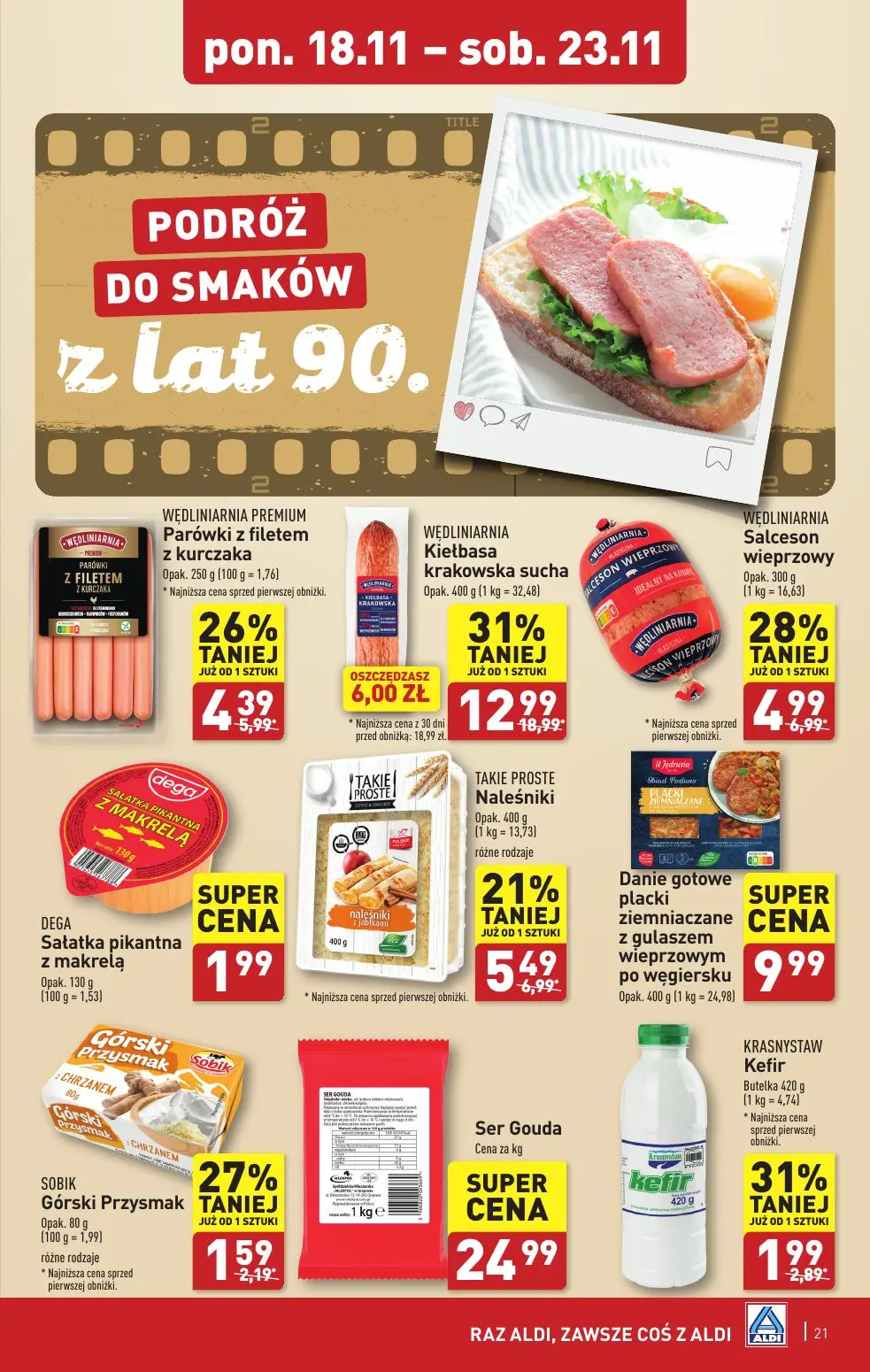 gazetka promocyjna ALDI Raz ALDI, zawsze coś z ALDI - Strona 21