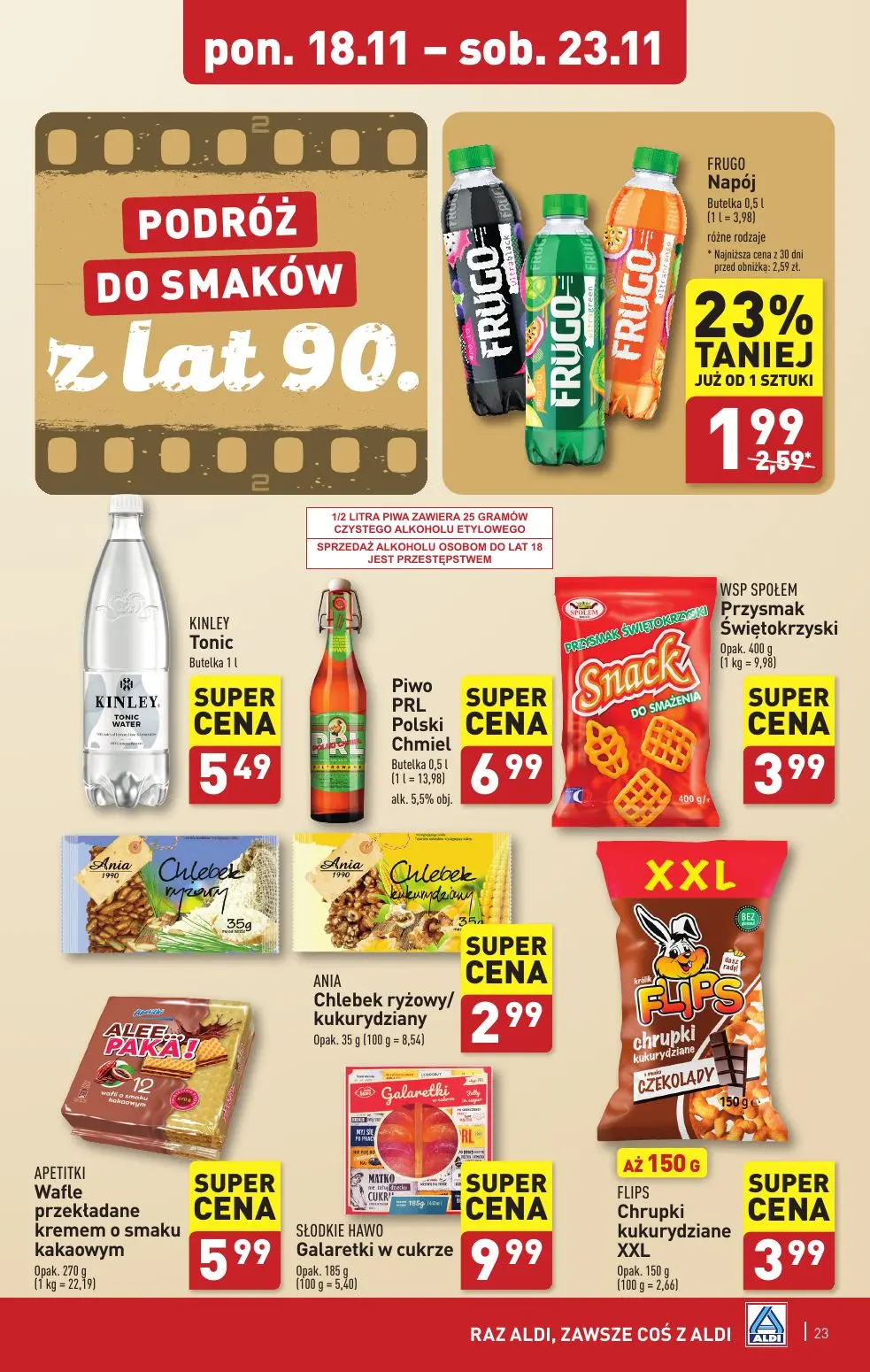 gazetka promocyjna ALDI Raz ALDI, zawsze coś z ALDI - Strona 23