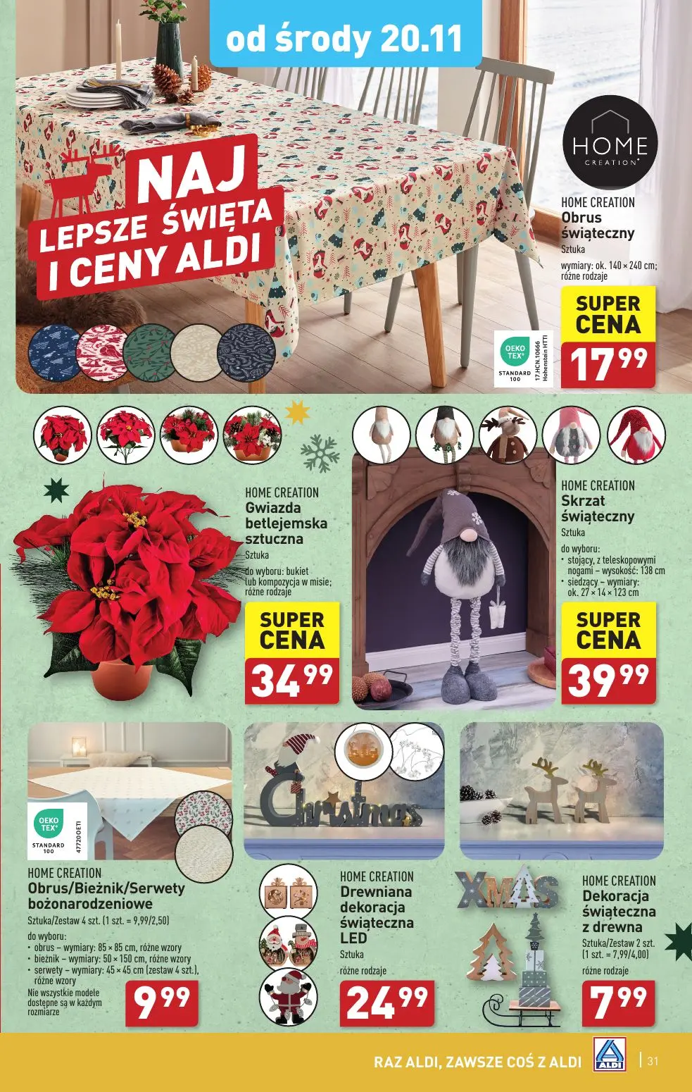 gazetka promocyjna ALDI Raz ALDI, zawsze coś z ALDI - Strona 31