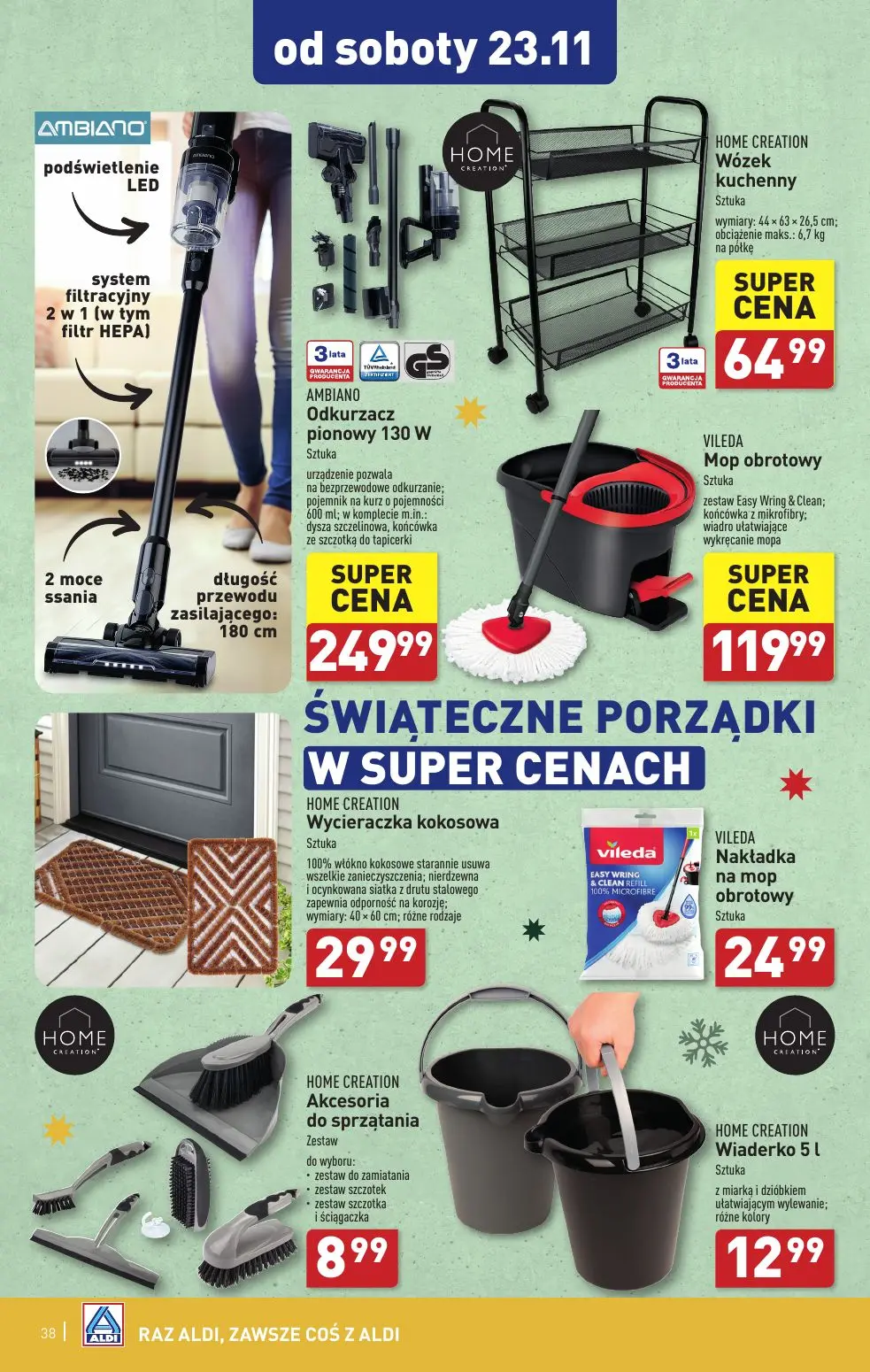 gazetka promocyjna ALDI Raz ALDI, zawsze coś z ALDI - Strona 38