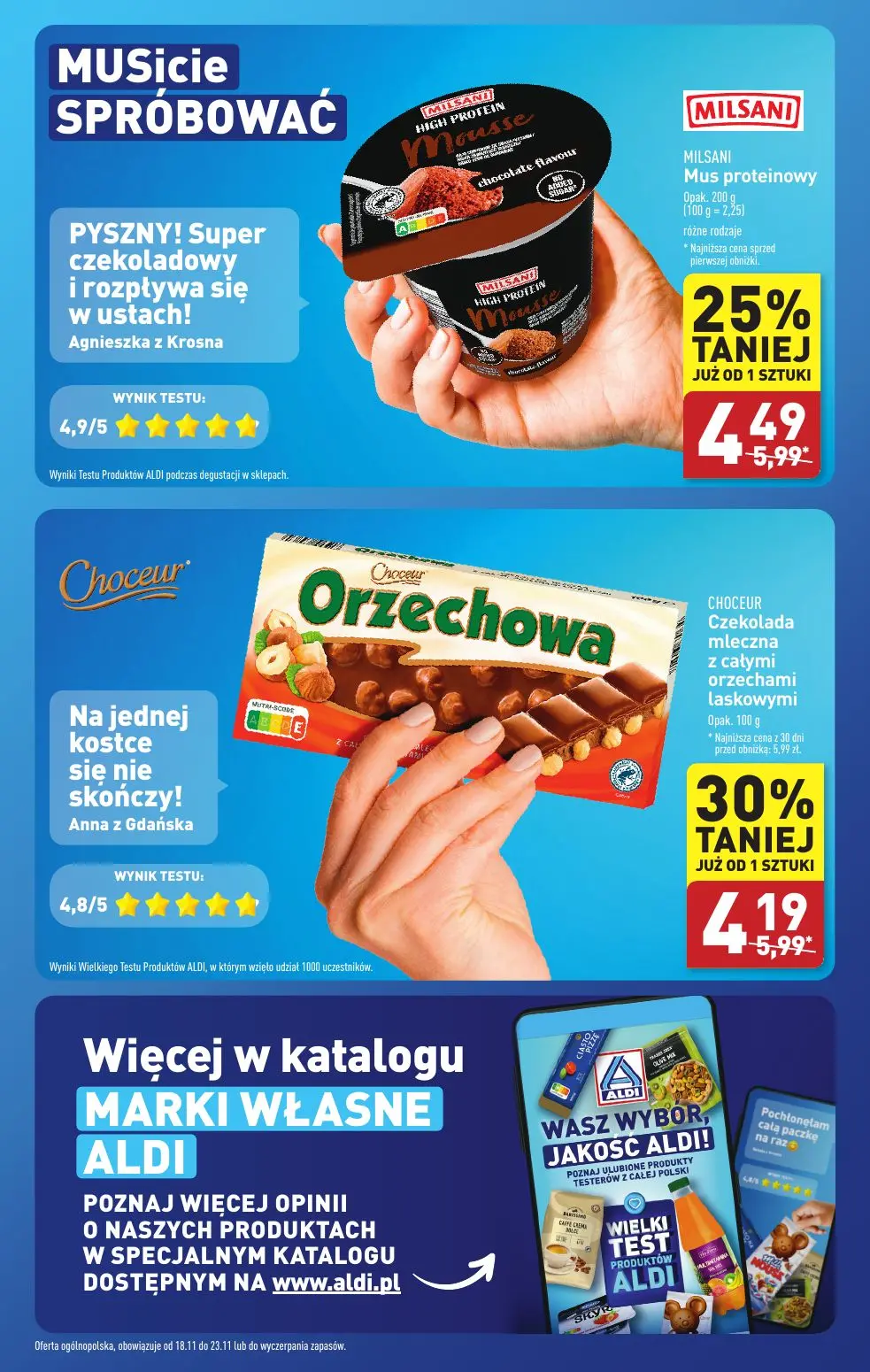 gazetka promocyjna ALDI Wielki test produktów ALDI - Strona 2