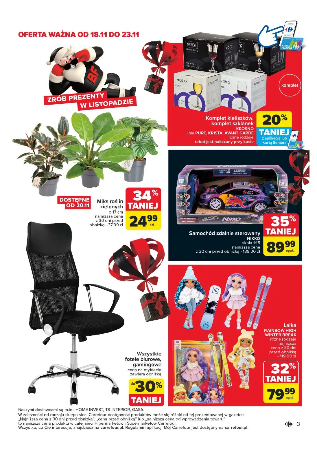 gazetka promocyjna Carrefour Wesołego Black Friday - Strona 3