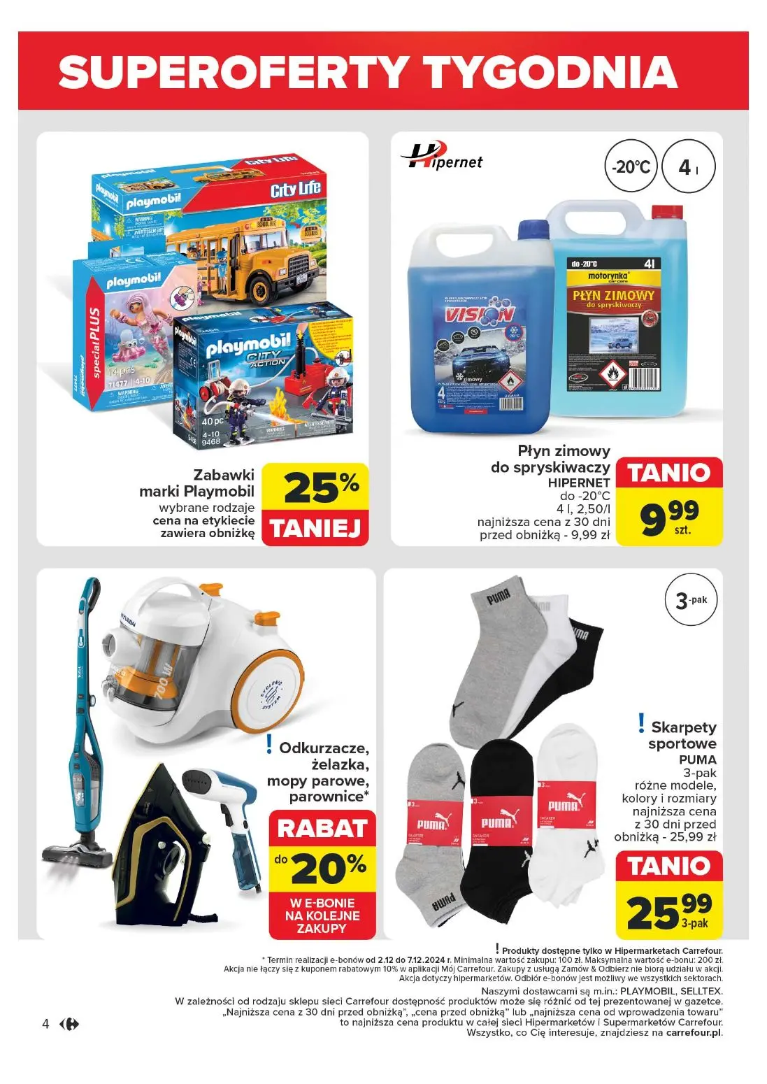 gazetka promocyjna Carrefour Superoferty tygodnia - Strona 4