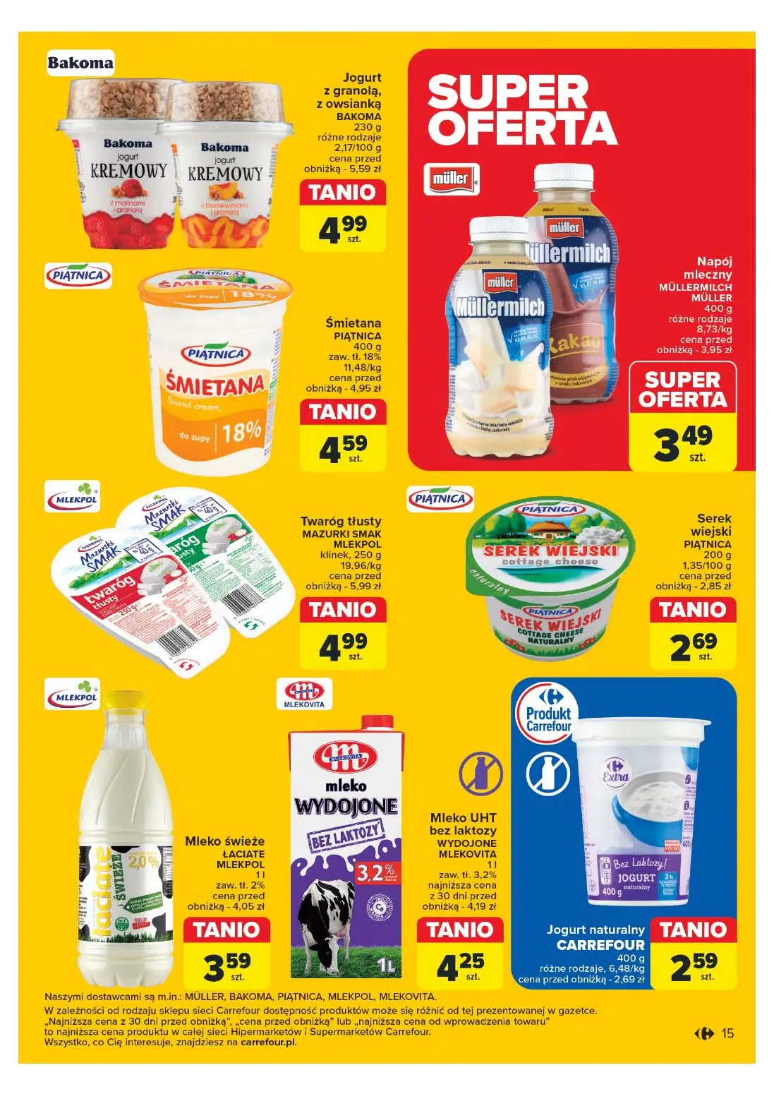 gazetka promocyjna Carrefour Superoferty tygodnia - Strona 15