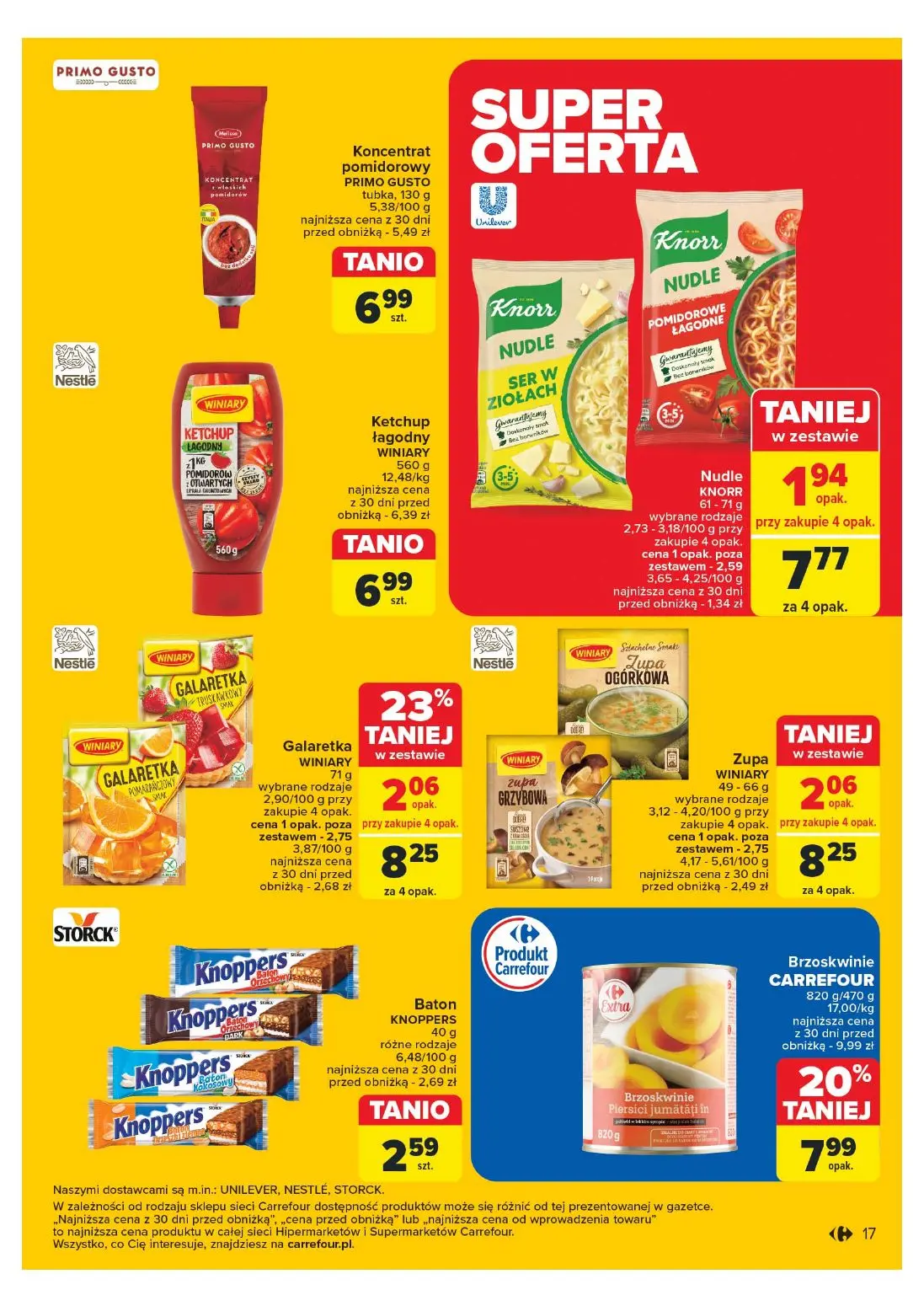 gazetka promocyjna Carrefour Superoferty tygodnia - Strona 17