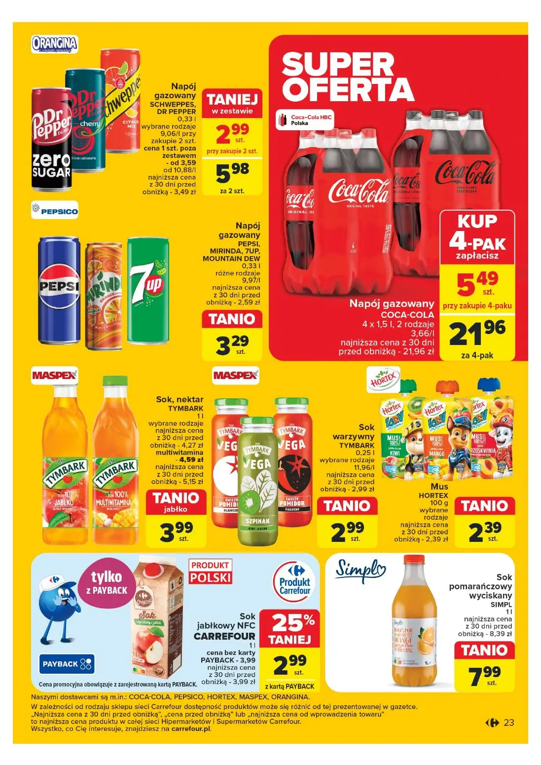 gazetka promocyjna Carrefour Superoferty tygodnia - Strona 23