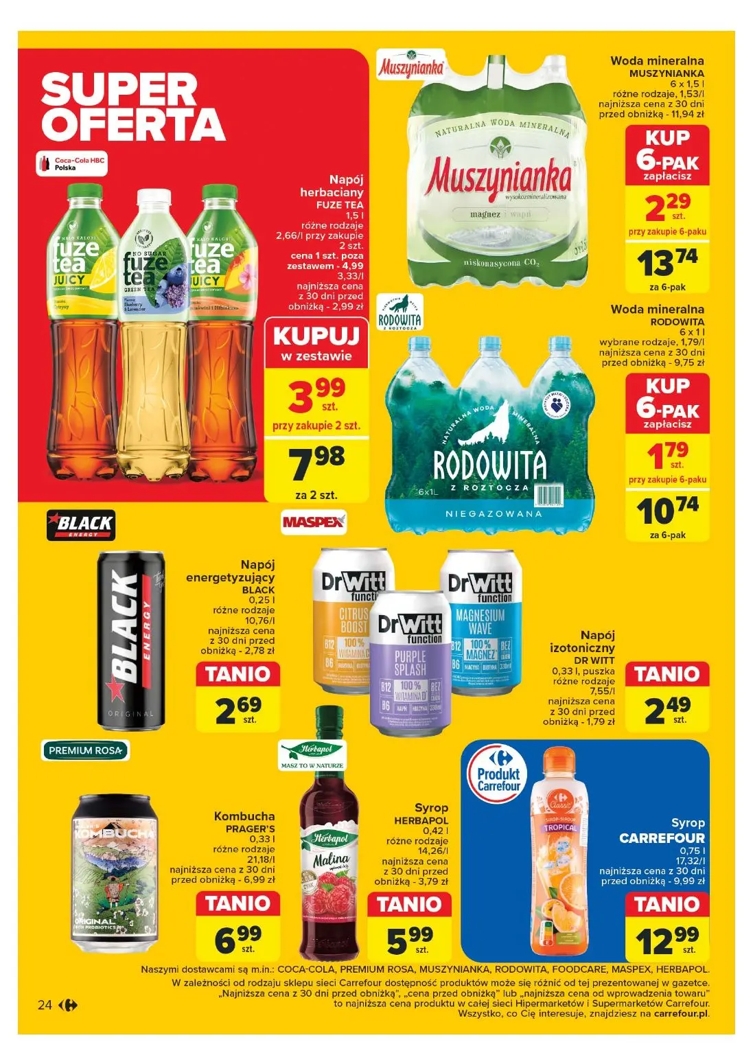 gazetka promocyjna Carrefour Superoferty tygodnia - Strona 24