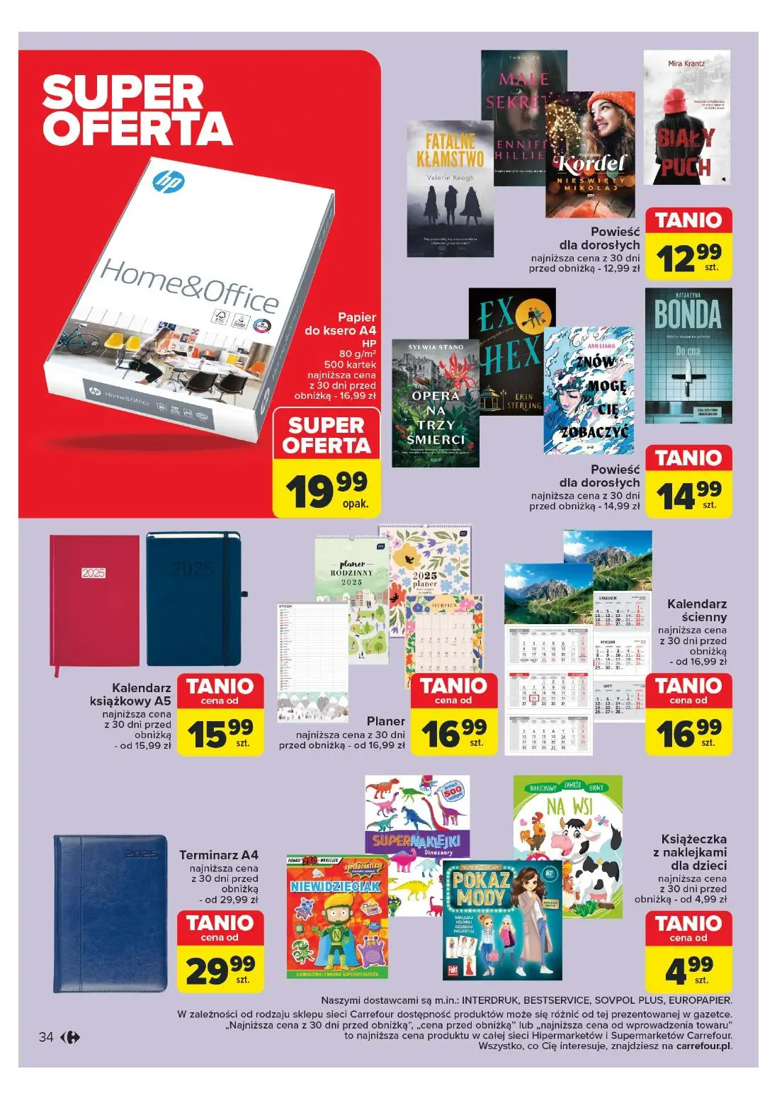 gazetka promocyjna Carrefour Superoferty tygodnia - Strona 34