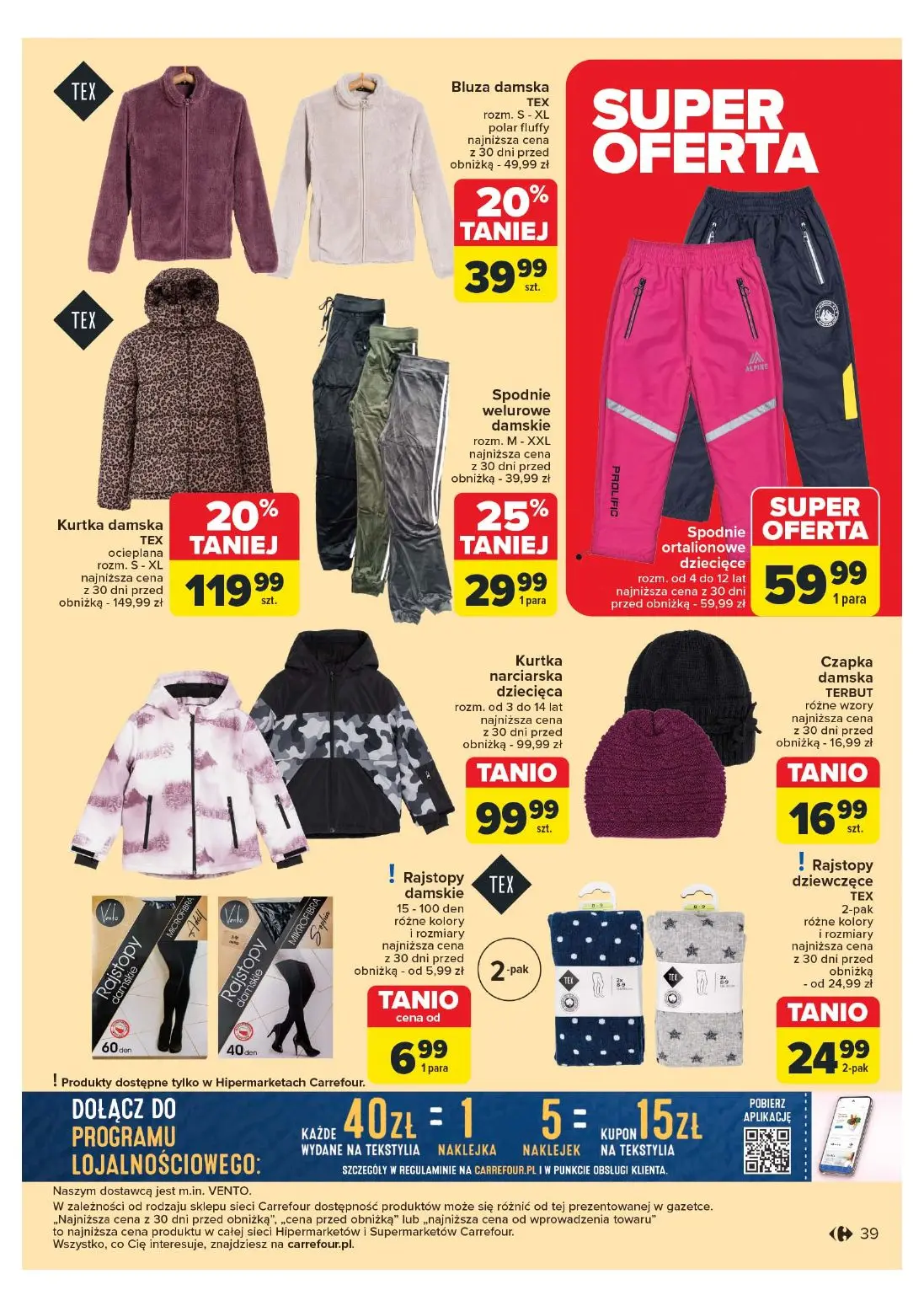 gazetka promocyjna Carrefour Superoferty tygodnia - Strona 39