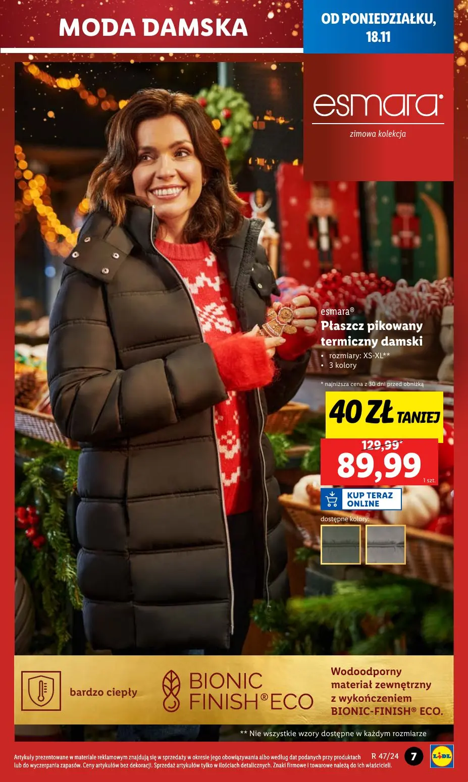 gazetka promocyjna LIDL Świąteczy katalog okazji - Strona 7