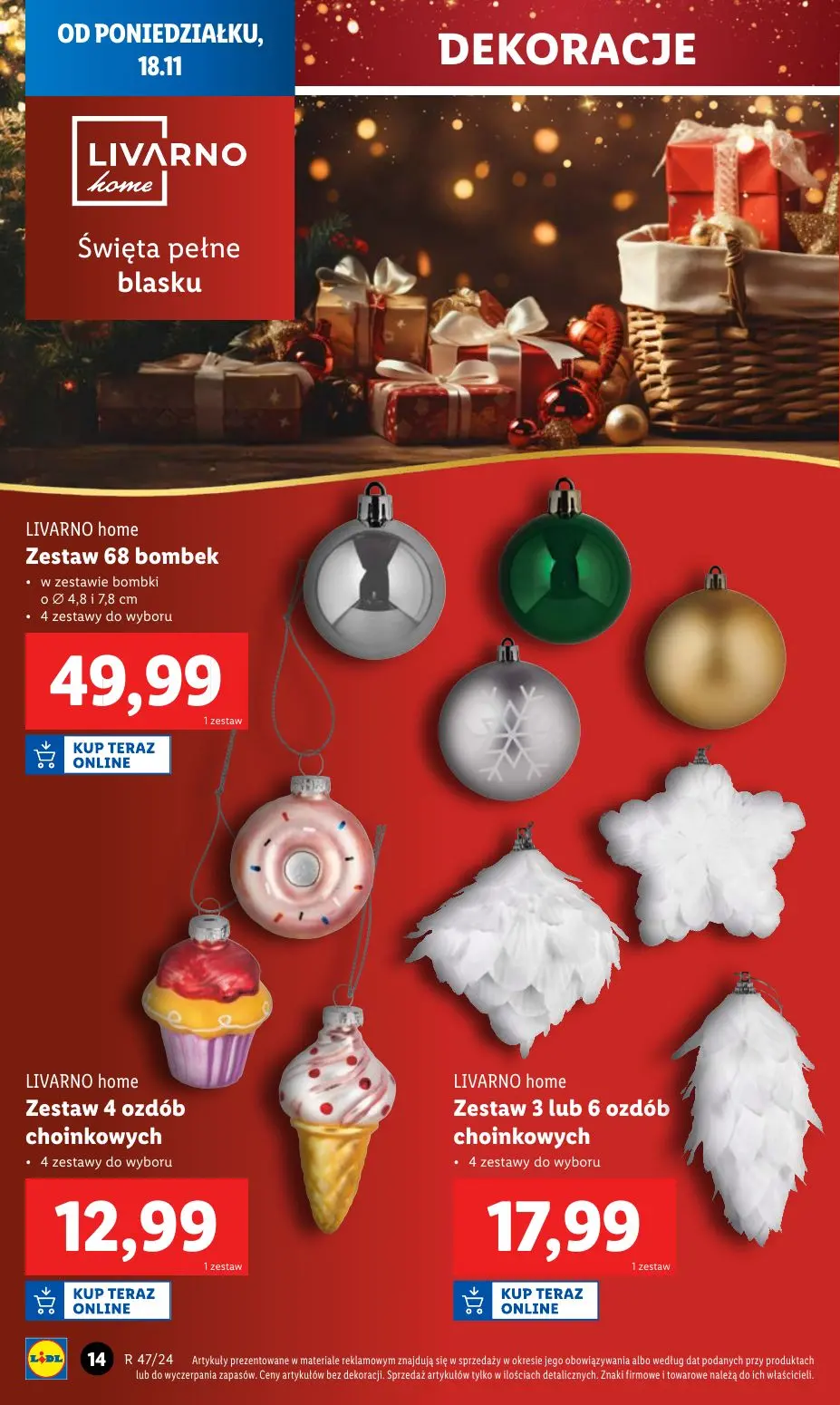 gazetka promocyjna LIDL Świąteczy katalog okazji - Strona 16