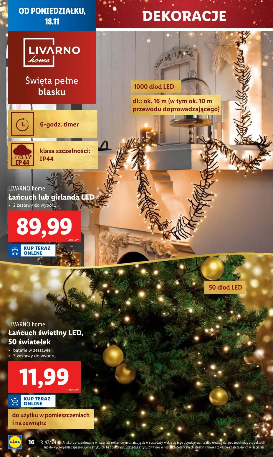 gazetka promocyjna LIDL Świąteczy katalog okazji - Strona 18