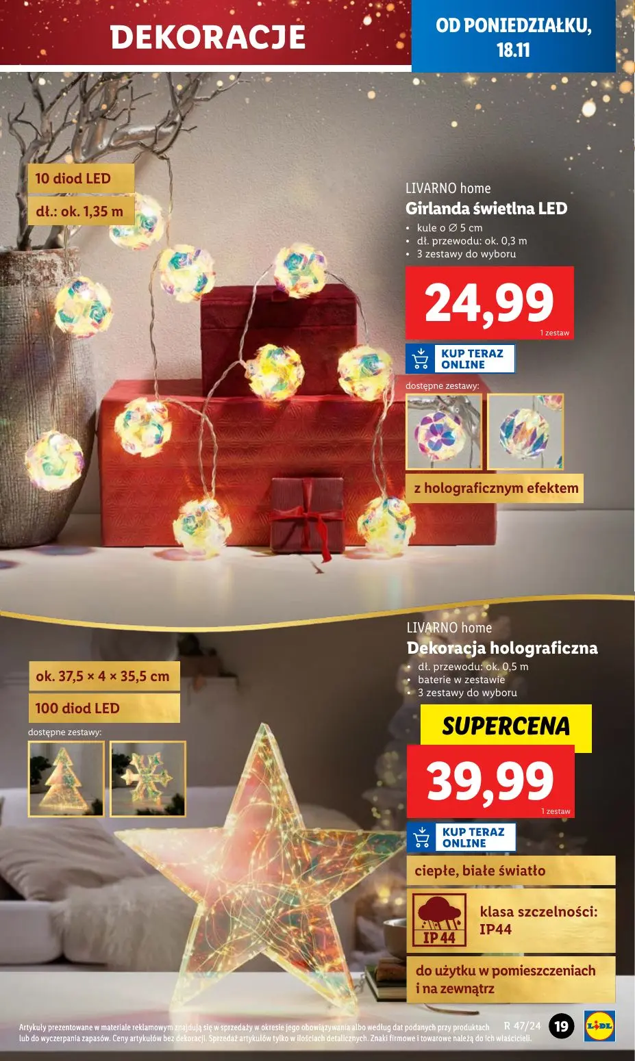 gazetka promocyjna LIDL Świąteczy katalog okazji - Strona 21