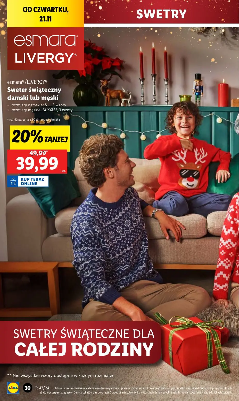 gazetka promocyjna LIDL Świąteczy katalog okazji - Strona 32