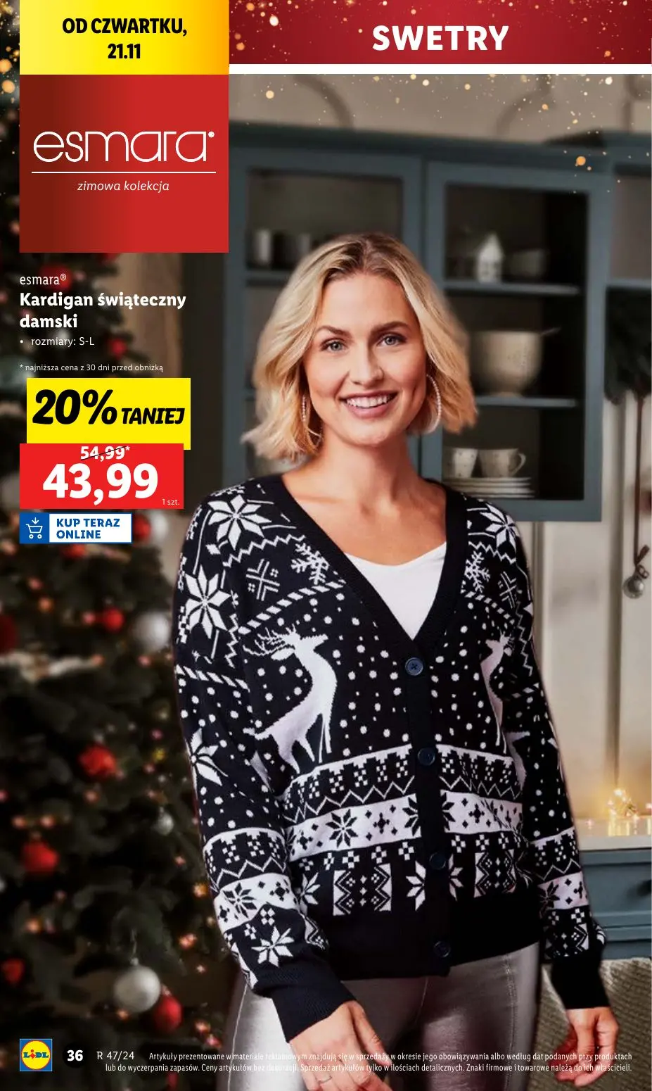 gazetka promocyjna LIDL Świąteczy katalog okazji - Strona 38