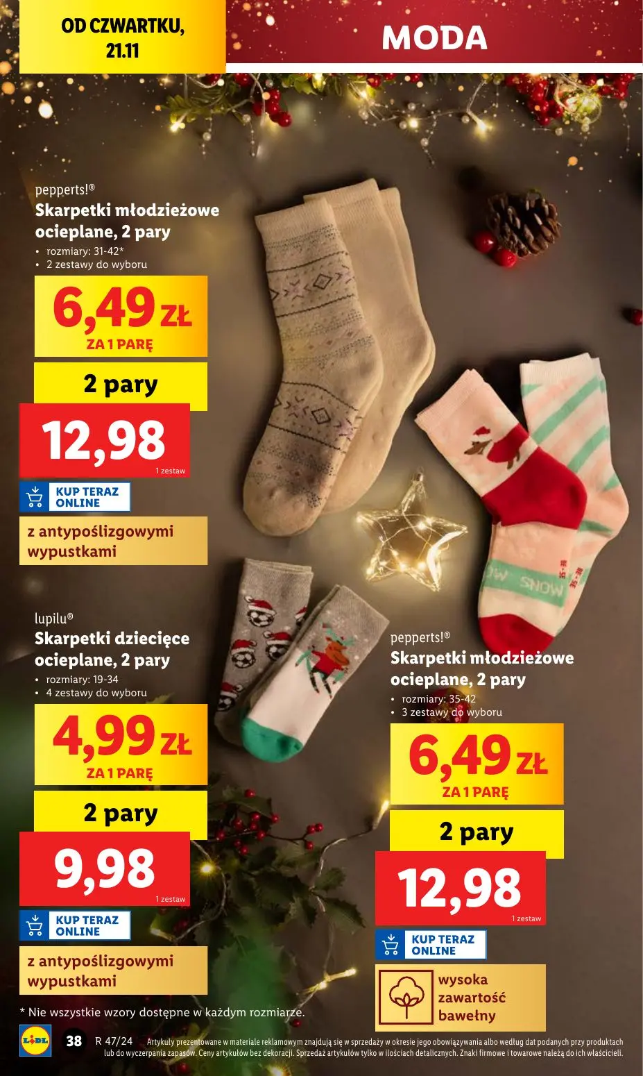 gazetka promocyjna LIDL Świąteczy katalog okazji - Strona 40