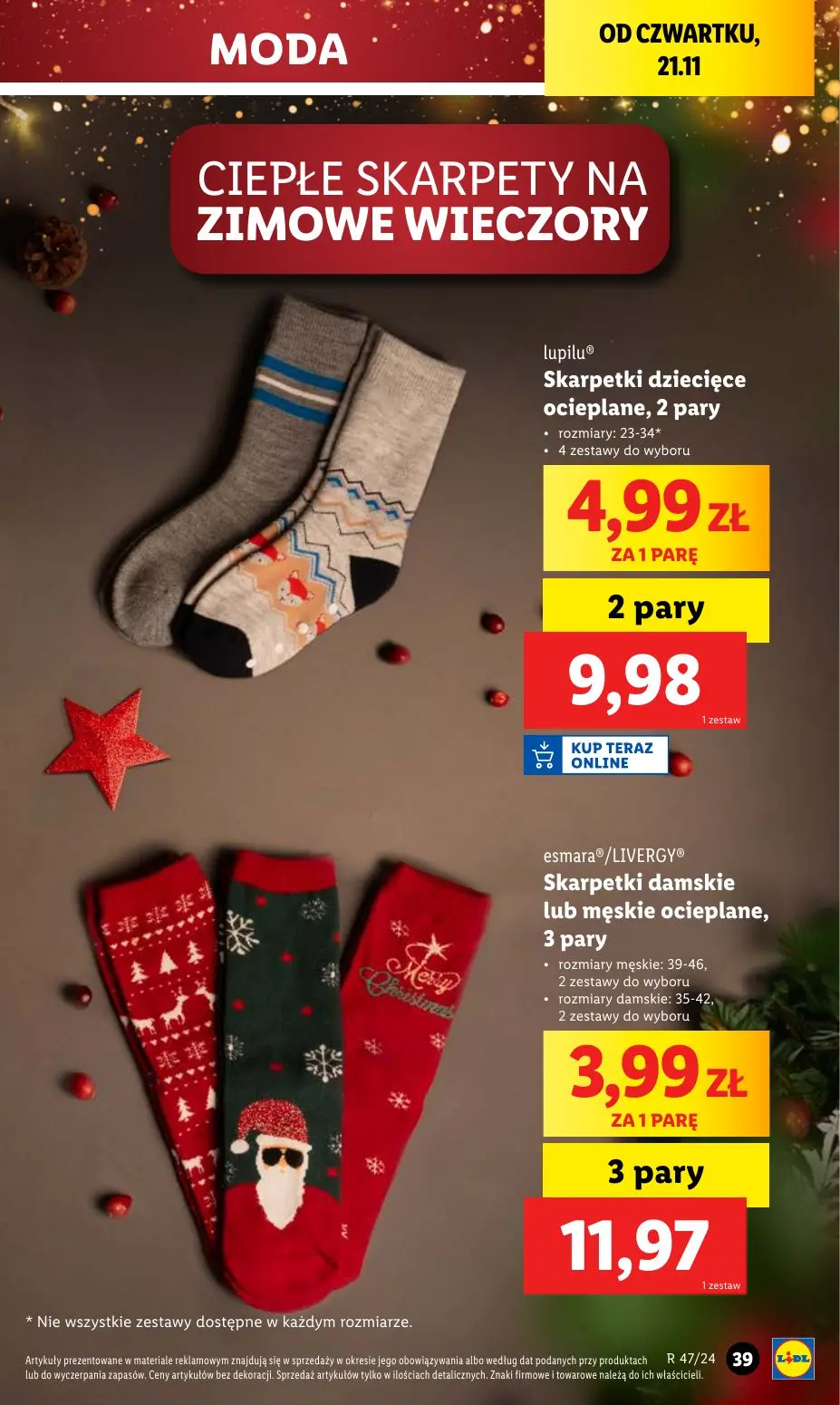 gazetka promocyjna LIDL Świąteczy katalog okazji - Strona 41