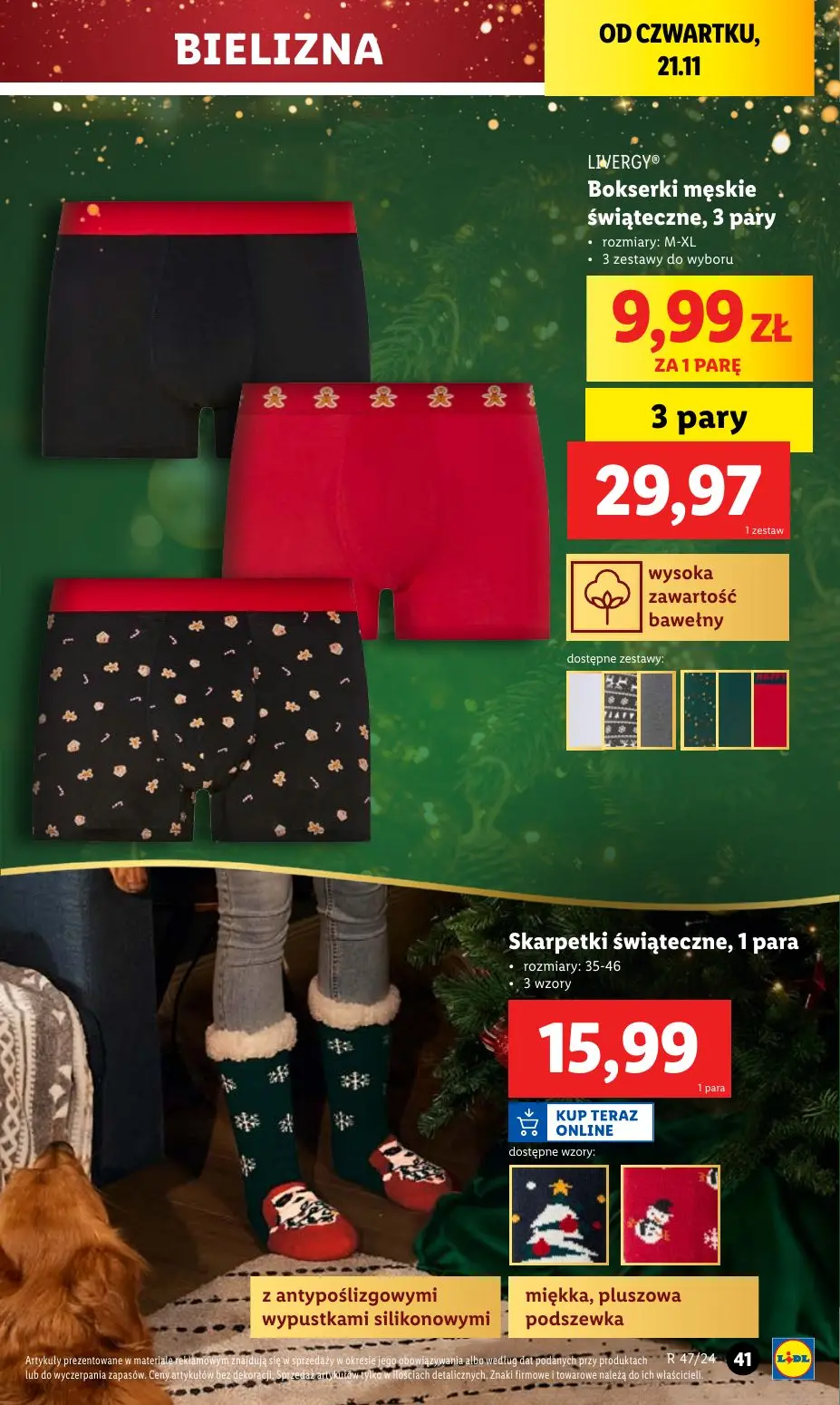 gazetka promocyjna LIDL Świąteczy katalog okazji - Strona 43