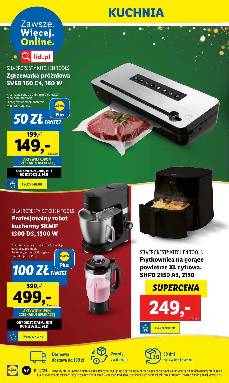 gazetka promocyjna LIDL Świąteczy katalog okazji - Strona 44