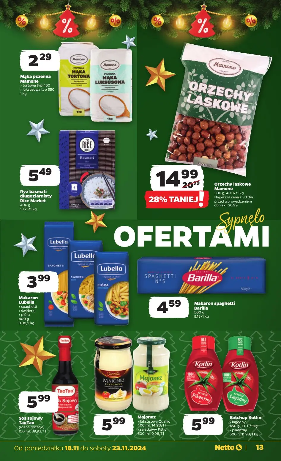 gazetka promocyjna NETTO Zadziwiająco tanie święta - Strona 13