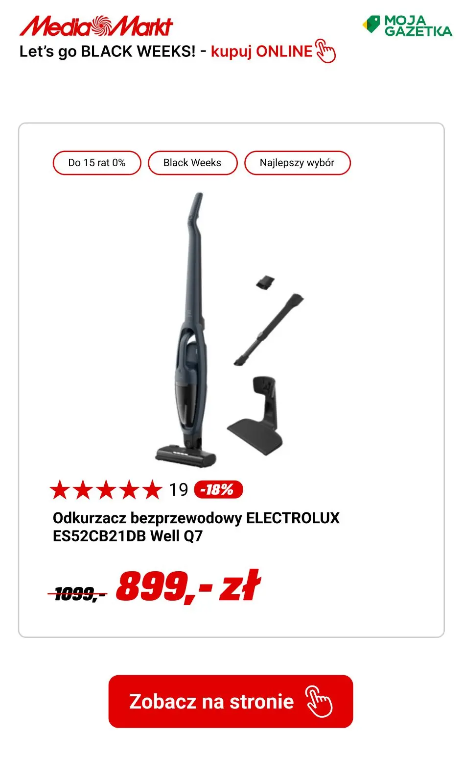 gazetka promocyjna Media Markt Let's Go BLACK WEEKS! Odkryj najlepsze okazje roku.  - Strona 6