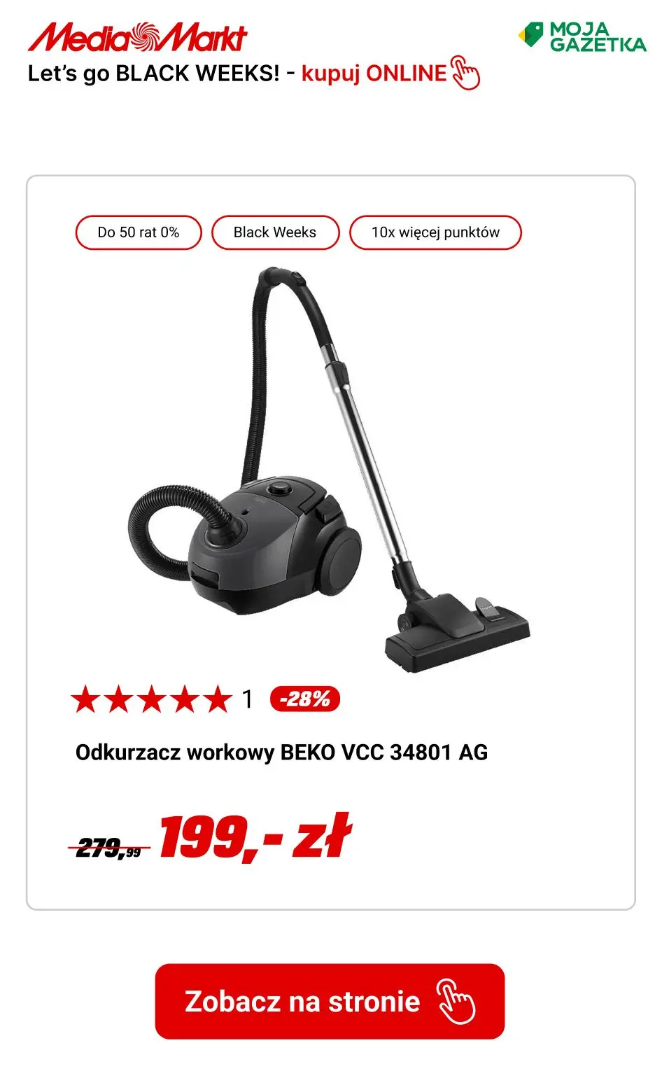 gazetka promocyjna Media Markt Let's Go BLACK WEEKS! Odkryj najlepsze okazje roku.  - Strona 27