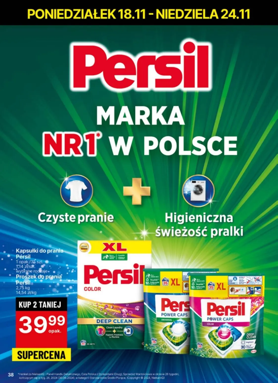 gazetka promocyjna Delikatesy Centrum Od poniedziałku - Strona 38