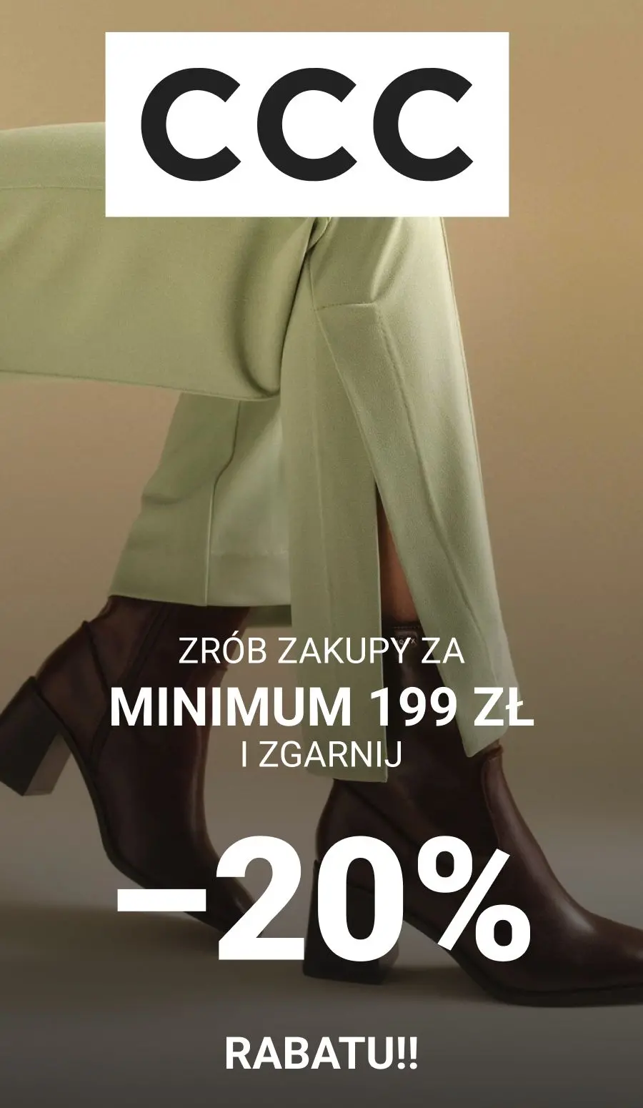 gazetka promocyjna CCC -20% na zakupy 🎀 - Strona 1